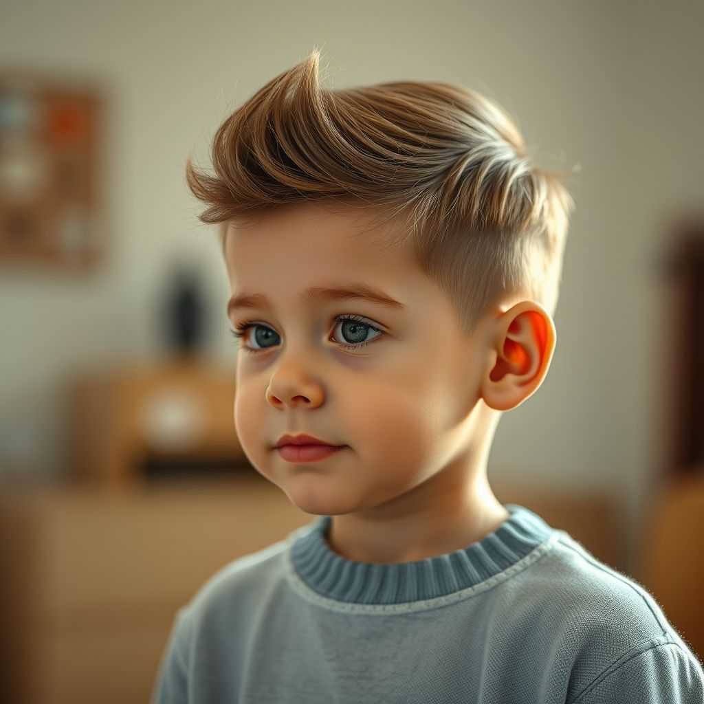 ทรงผมสวยๆ สำหรับเด็กชายอายุ 1-2 ขวบ